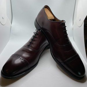 Allen Edmonds -Fifth Avenue-  Dark Chili color -Size 14E with cedar shoe trees